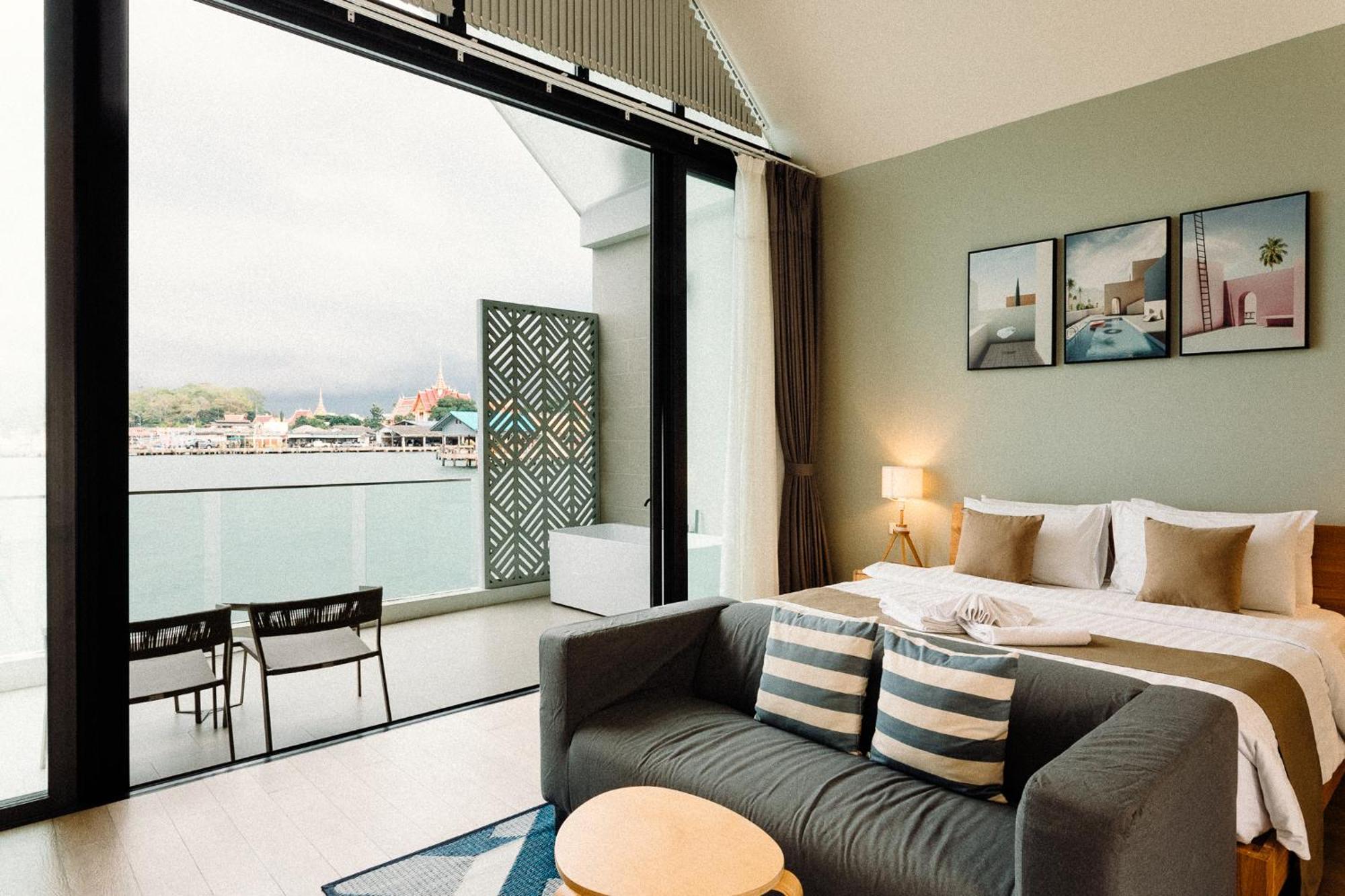 Baan Tah On The Sea Hotel Bang Sare Buitenkant foto